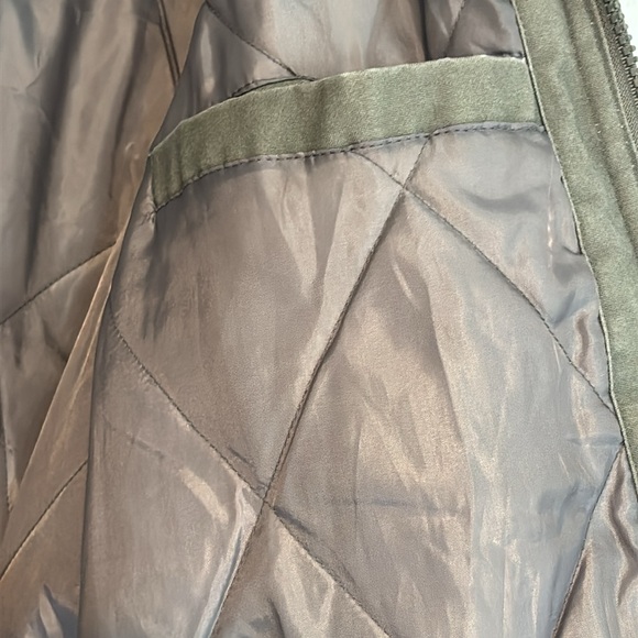 Vintage CODE BLUE Genuine Brand Men’s Khaki Cotton Quilted Work Jacket - Picture 13 of 17